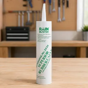 Rain Buster No. 200 White Rubber Caulk, 36 Pack x 305ml