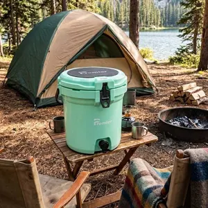 Premier Cooler with Drain Plug and Accesories