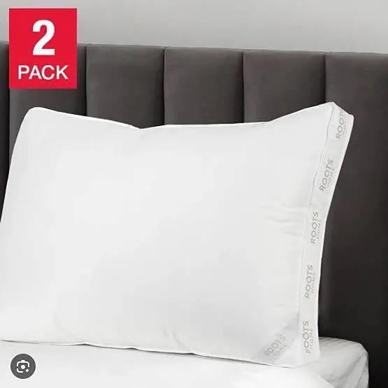 Roots Home Set of Two Standard Pillows