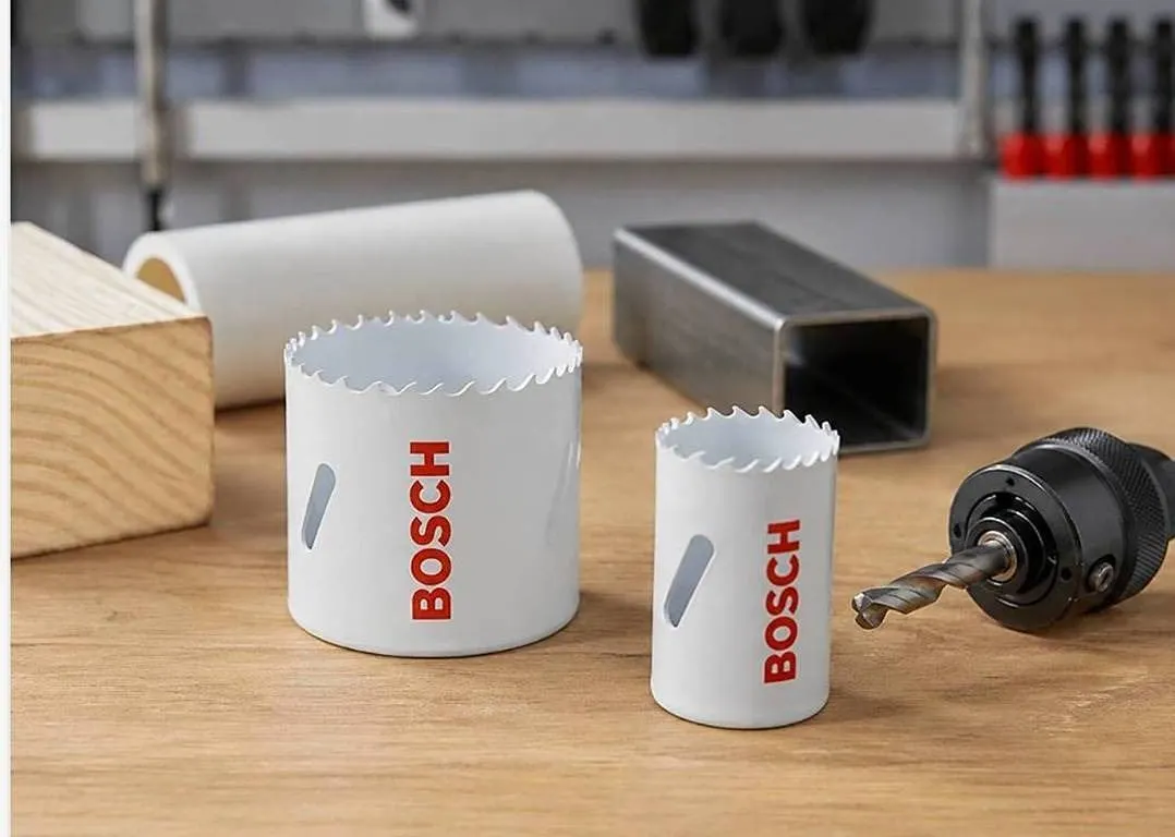 Bosch Bi-Metal Hole Saw Set, 1-7/8" and 3-7/8"