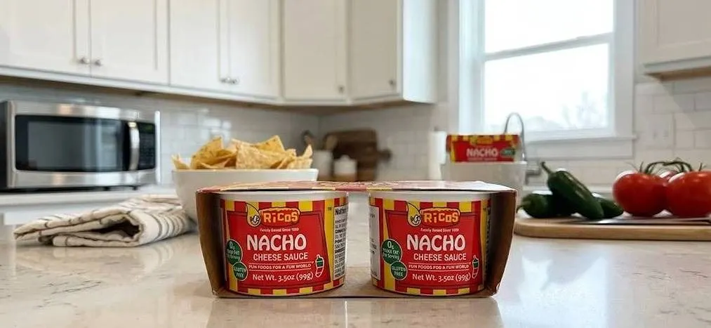 Ricos Nacho Cheese Sauce Cups, 12 x ( 4 x 99g)