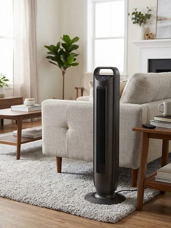 Seville Classics UltraSlimline Tower Fan