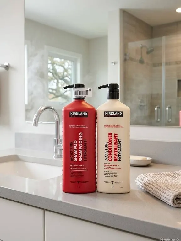 Kirkland Moisture Shampoo and Conditioner Set 1L