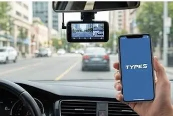 TYPE S Dual View 4K Dashcam, Model T402