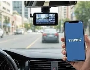 TYPE S Dual View 4K Dashcam, Model T402