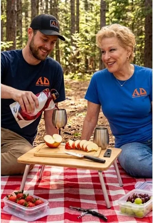 GSI Outdoors Table For Two Picnic Set 10 Pieces