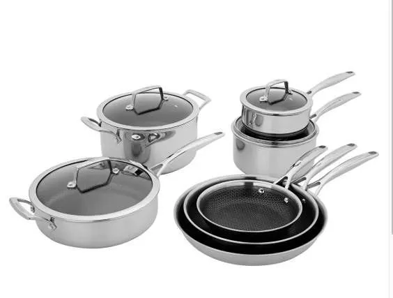 Henckels 11-Piece Stainless Steel Cookware Set