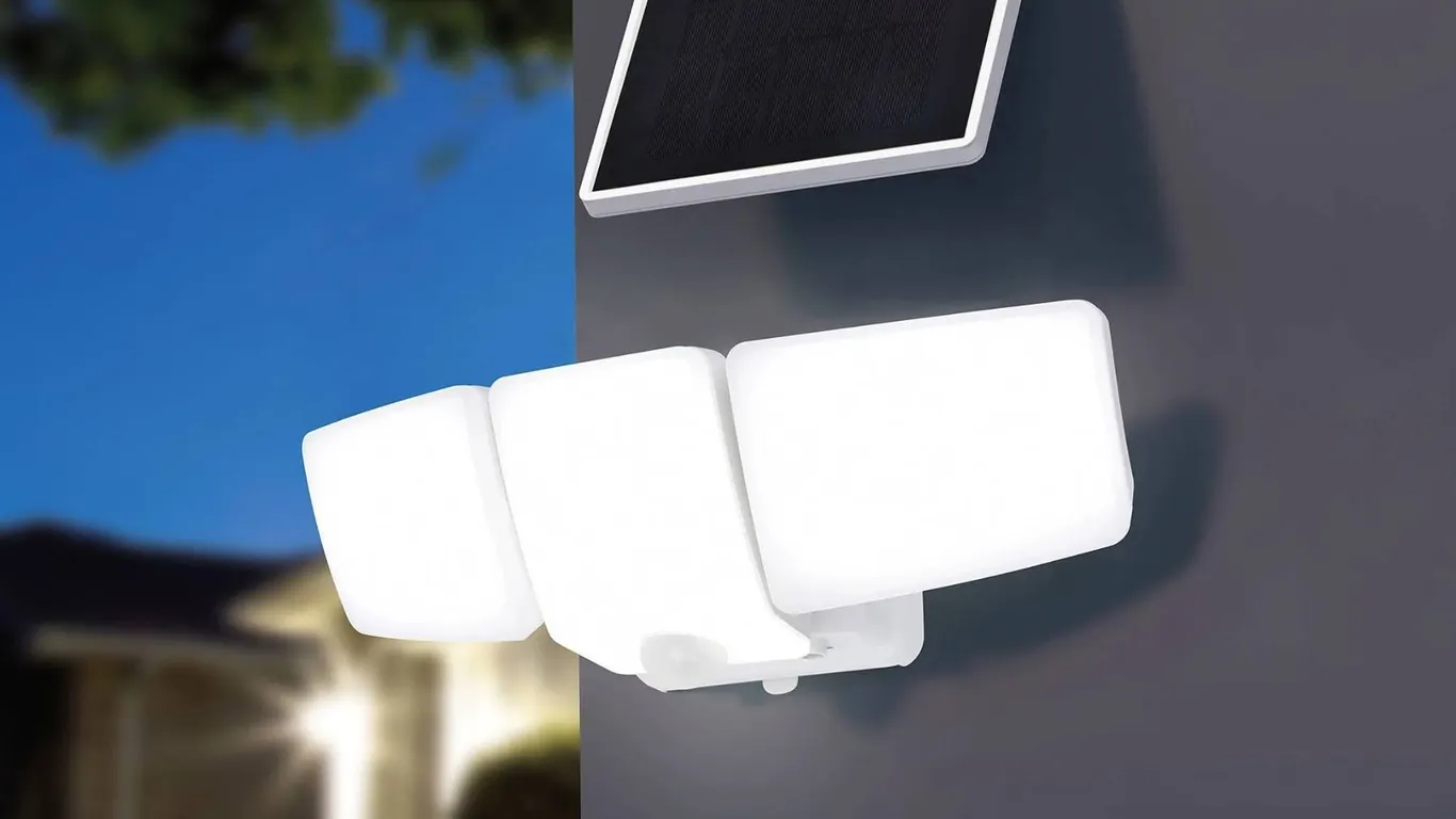 LUTEC Motion Activated Solar Security LED Light