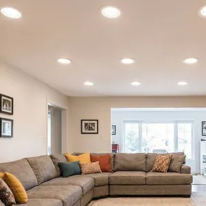 8-Pack of Luminus 10 cm LED Panel With Junction Box