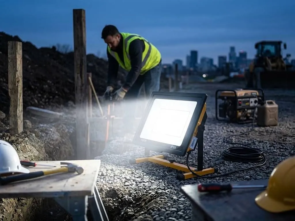 Willpower 150W Portable LED Outdoor Flood Light