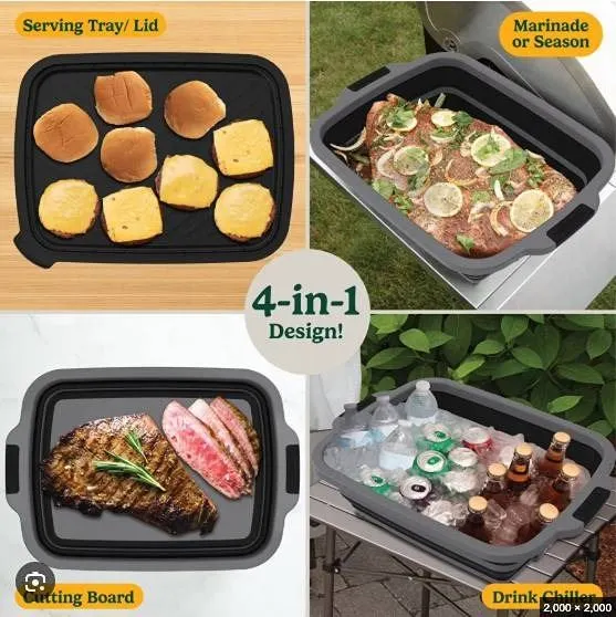 Cuisinart 4-in-1 XL Expandable Prep & Serve Tub