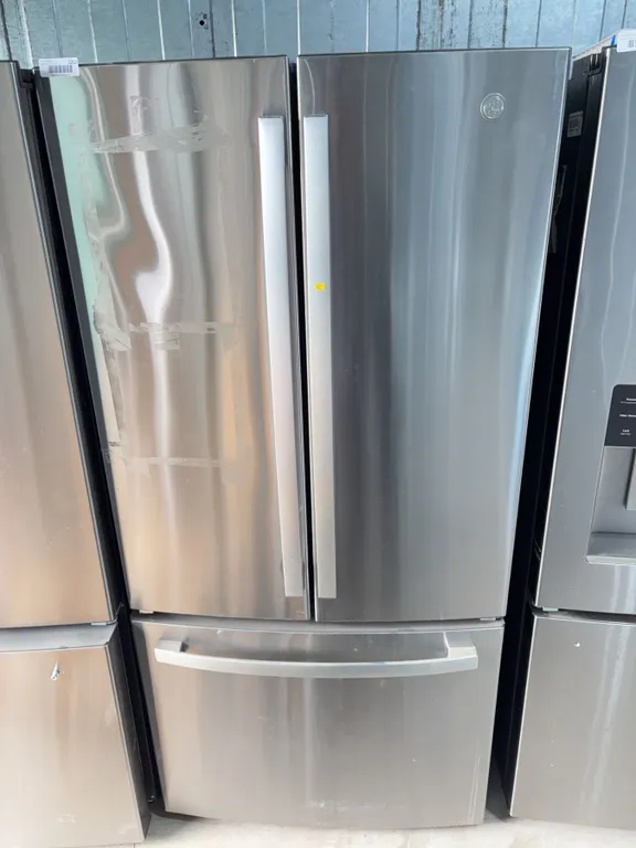 GE GWE19VGLFSS Stainless French Door Refrigerator