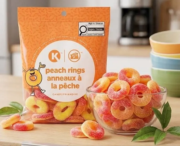 Peach Rings Candy 12 x 155g