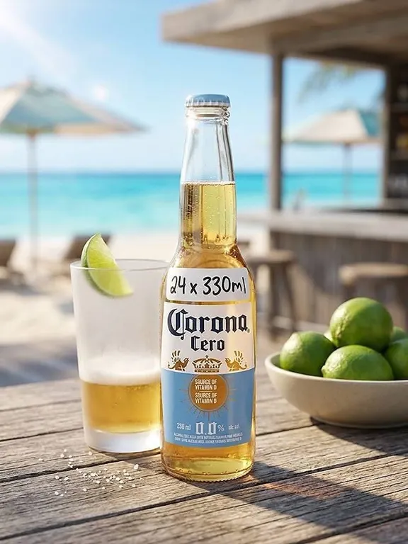 Corona Cero Non-Alcoholic Beer 24 x 330ml