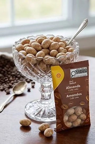 Pack of 10 Shell Select Almonds Caffè Latte 60g
