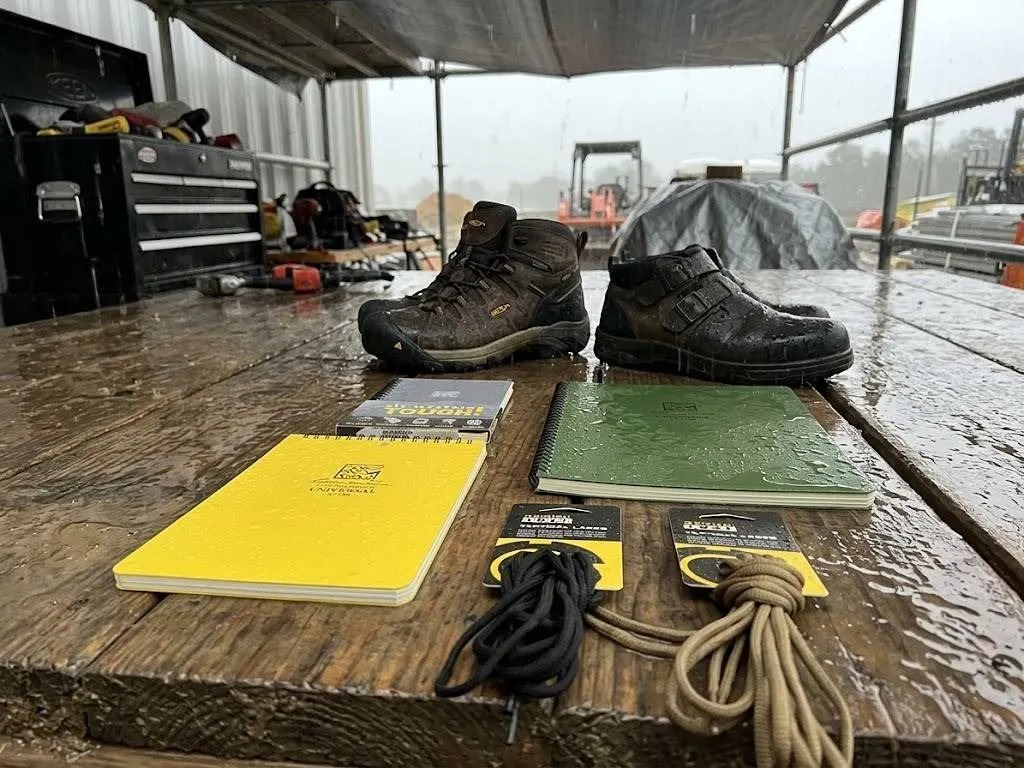 Rite in the Rain Notebooks and Tactical Laces Set