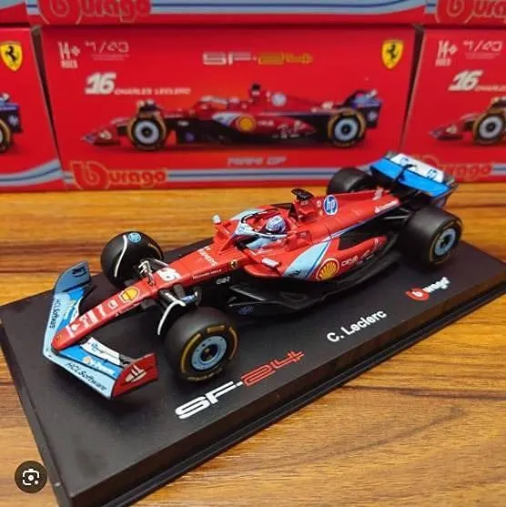 Bburago 1:18 Ferrari SF-24 Miami GP Model Car