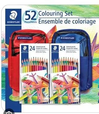 Staedtler 52 Piece Colouring Set