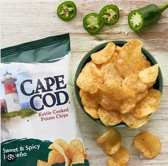 Cape Cod Sweet & Spicy Jalapeño Kettle Cooked Chips 220g