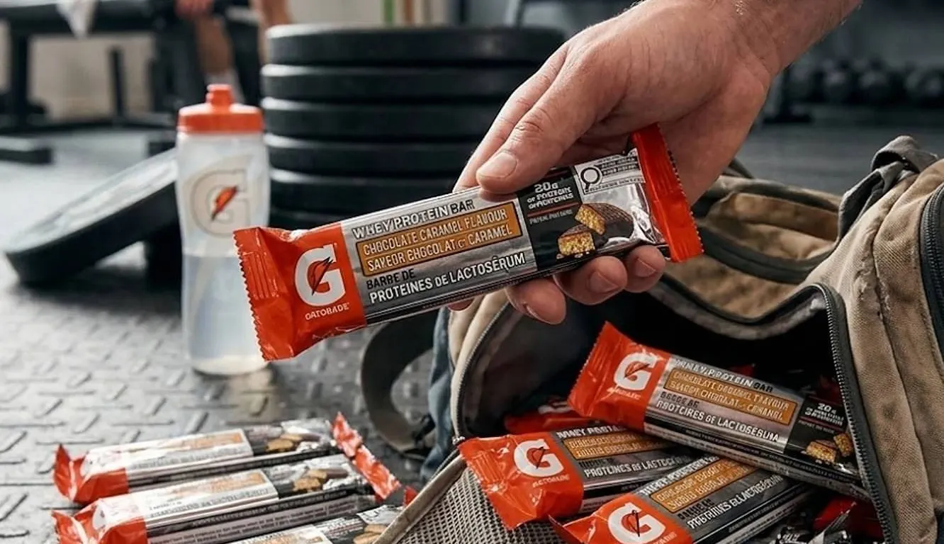 Gatorade Whey Protein Bars Chocolate Caramel