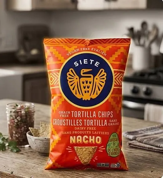 Siete Grain Free Nacho Tortilla Chips 142g