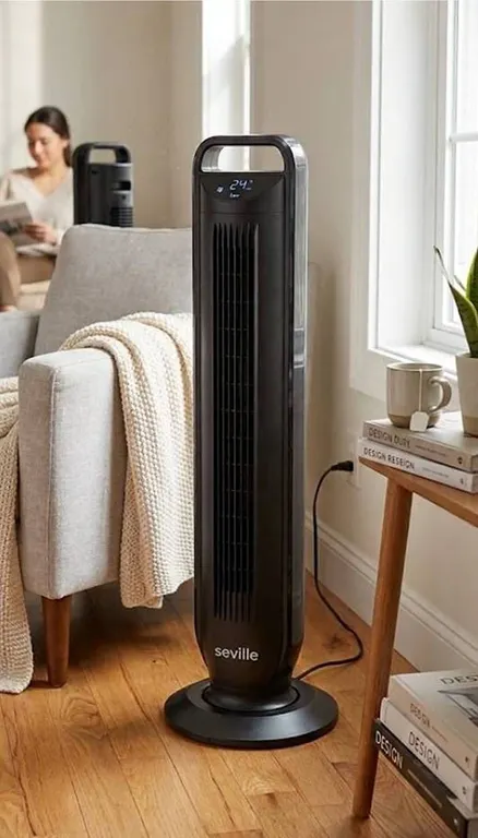 Seville Classics UltraSlimline Tower Fan