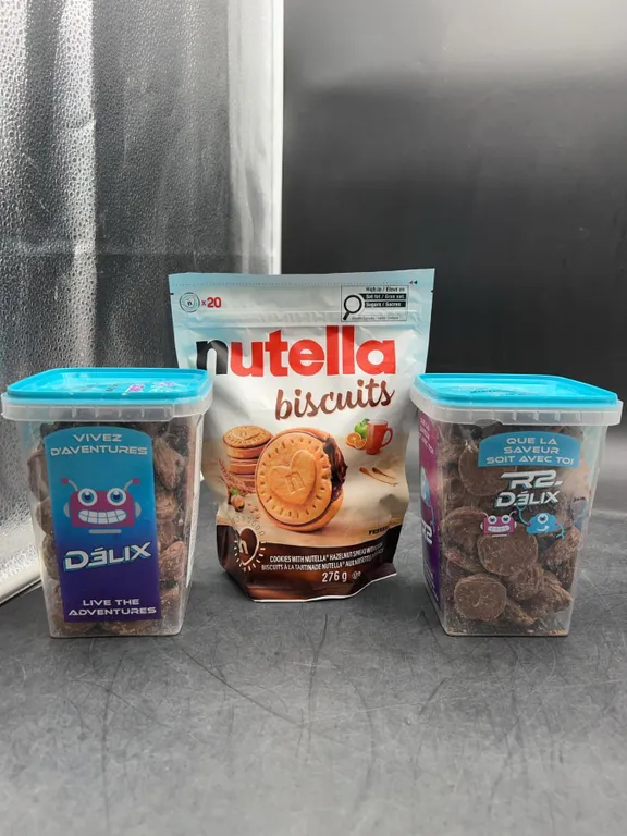 Nutella Biscuits and R2 Delix Chocolate Mixes