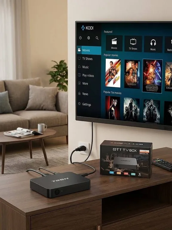 OTT TV Box Multimedia Gateway Android KODI