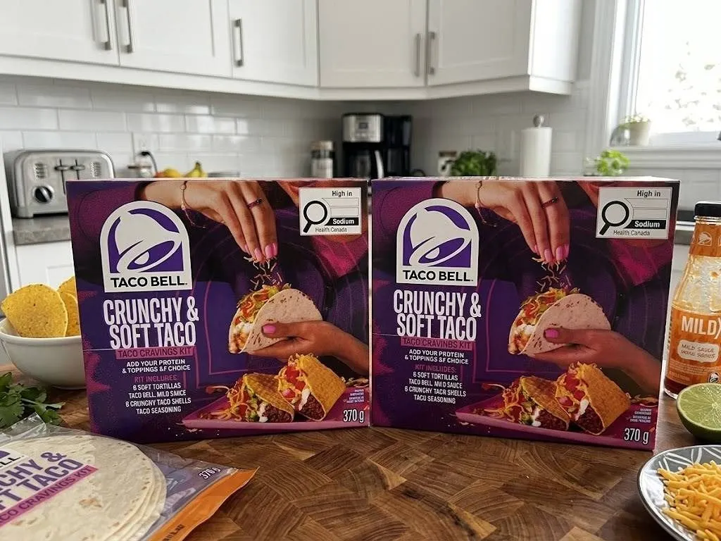 Taco Bell Crunchy & Soft Taco Kit Lot of 2
