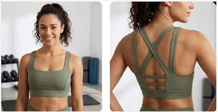 Aurum Square Neck Sports Bra 2-Pack Size L/G