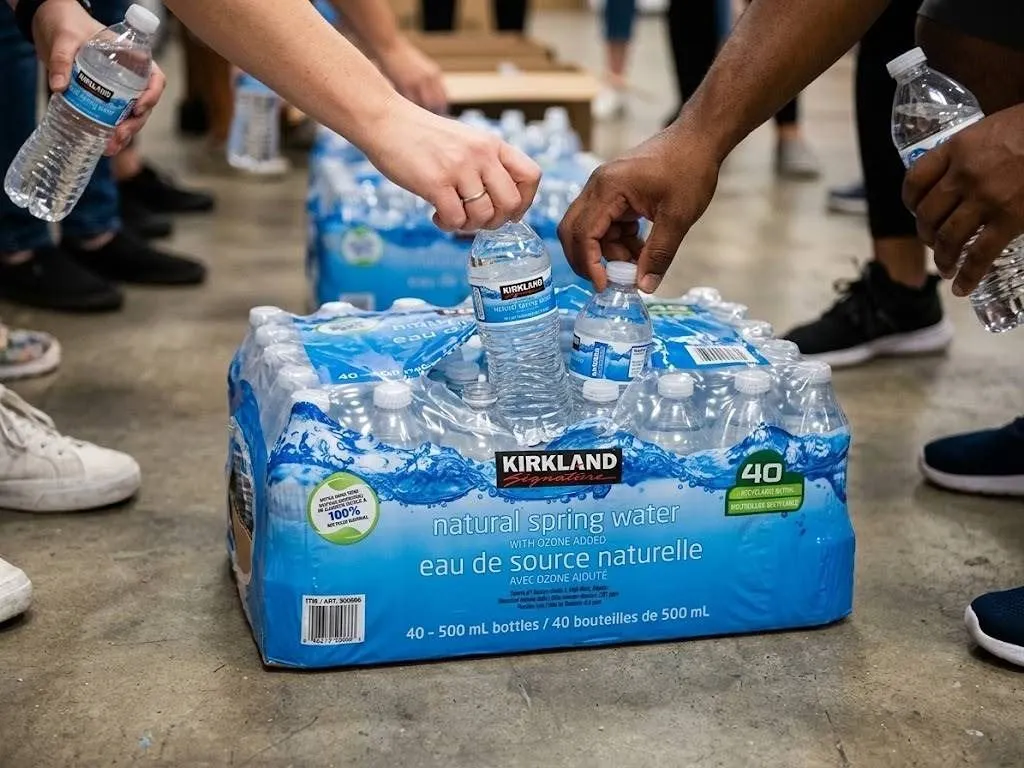 Kirkland Signature Natural Spring Water 40-Pack