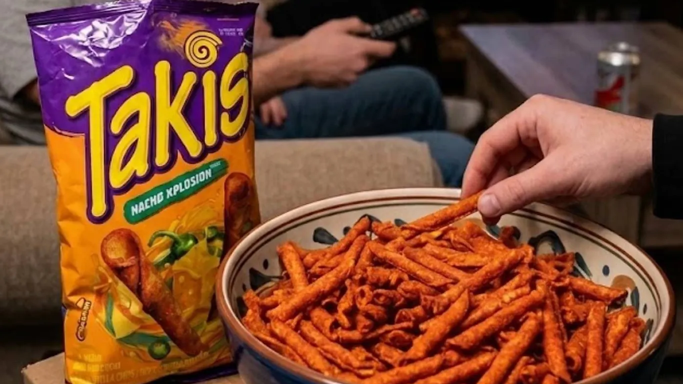 Takis Nacho Xplosion Rolled Tortilla Chips 280g