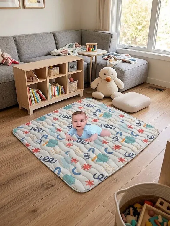 Space Seal Kids Play Mat 71x59 Inches