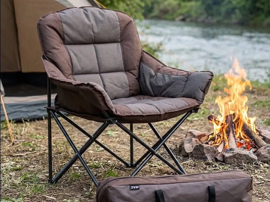 Mac Sports Collapsible Folding Chair with Bag