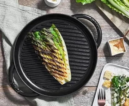 Staub 30 cm Enameled Cast Iron Grill Pan