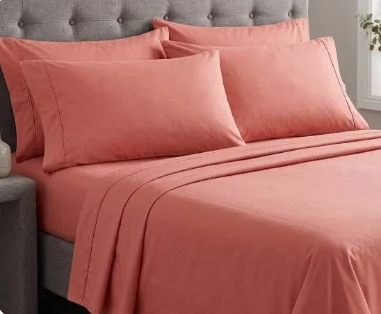 Comfy Bamboo World 4-Piece Queen Sheet Set
