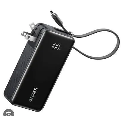 Anker 3-in-1 Power Bank, Charger, and USB-C Cable