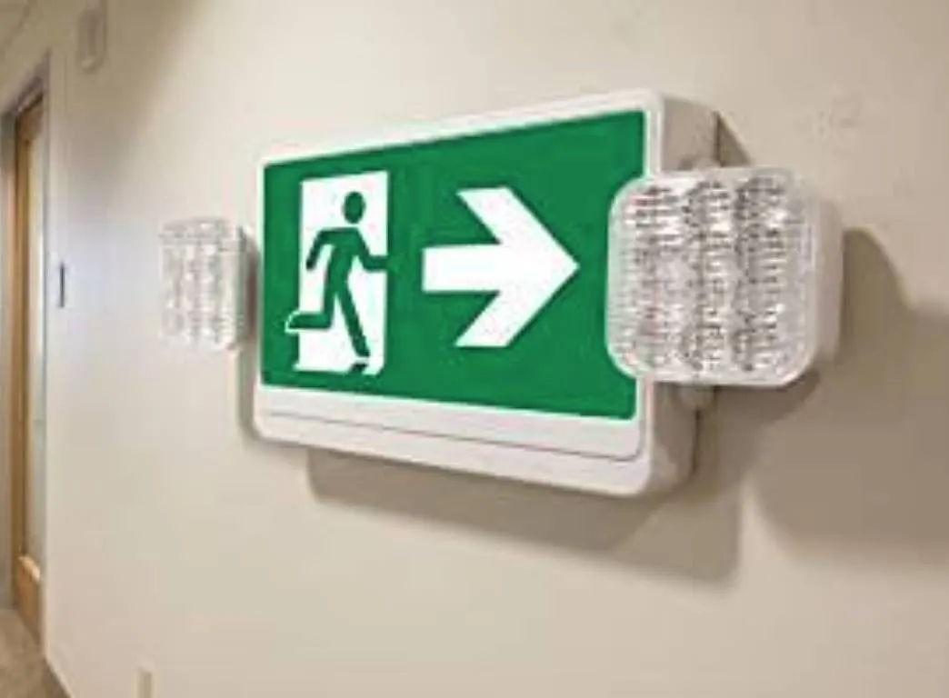 Qllite Combo LED Running Man Exit Sign