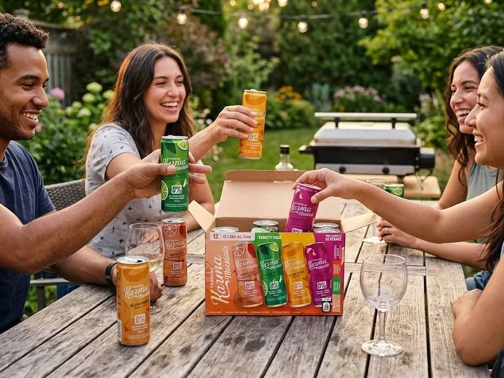 Farming Karma Assorted Mocktails 12 Pack