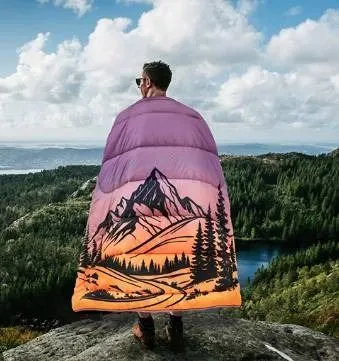 Below Zero 2-in-1 Wearable Blanket