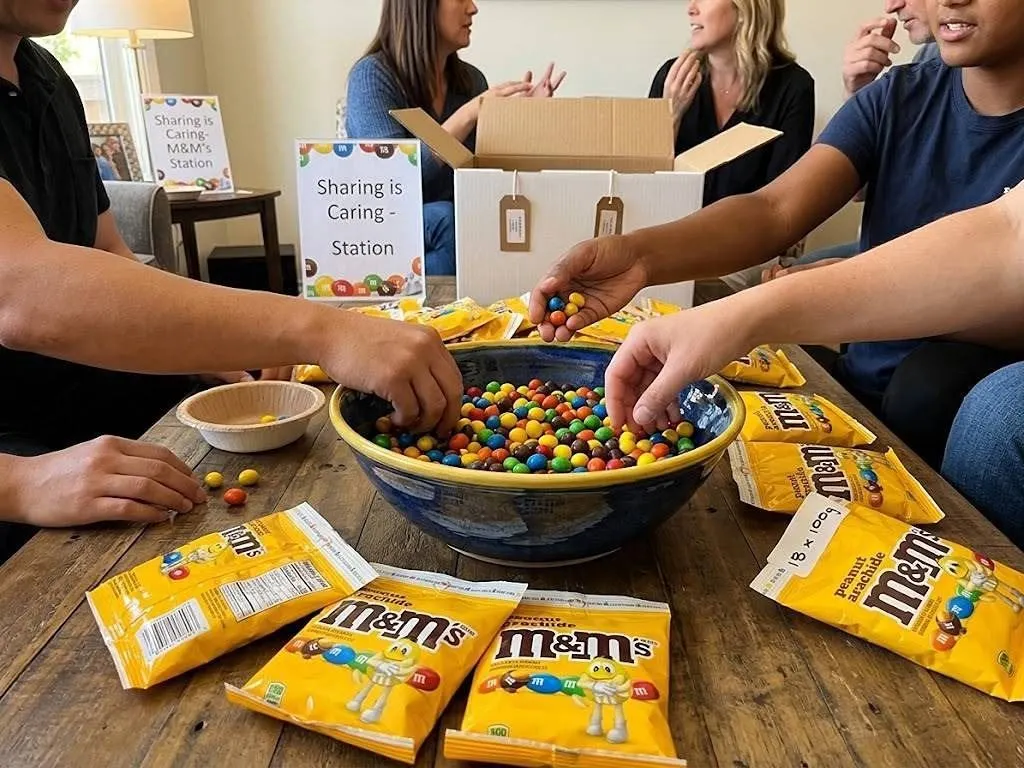 M&M's Mega and Peanut Candy Packs