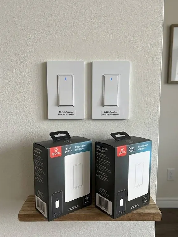Lot if 2 - Globe Wi-Fi Smart Switches