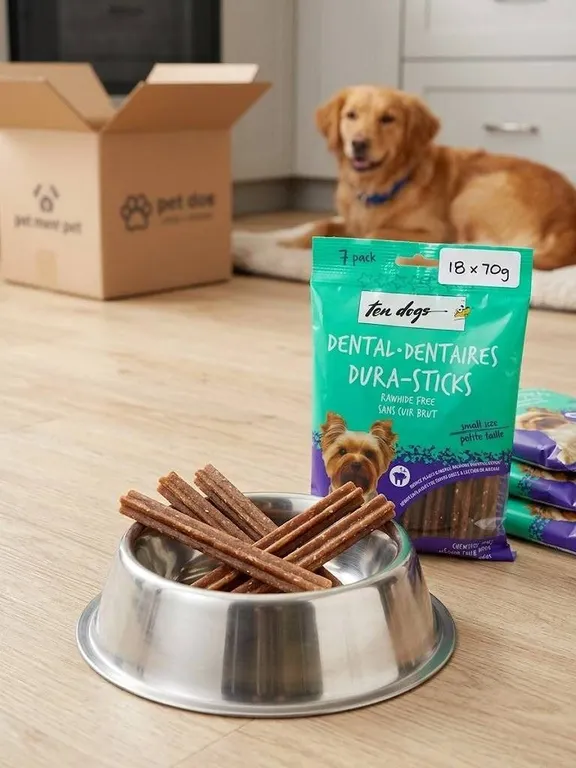 Ten Dogs Dura-Sticks Rawhide Free 18 x 70g
