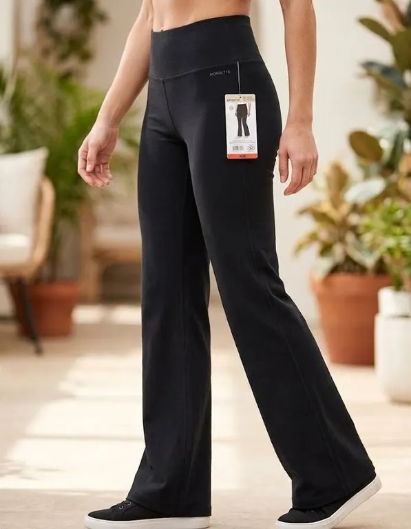 Mondetta High-Rise Wide Leg Yoga Pant M