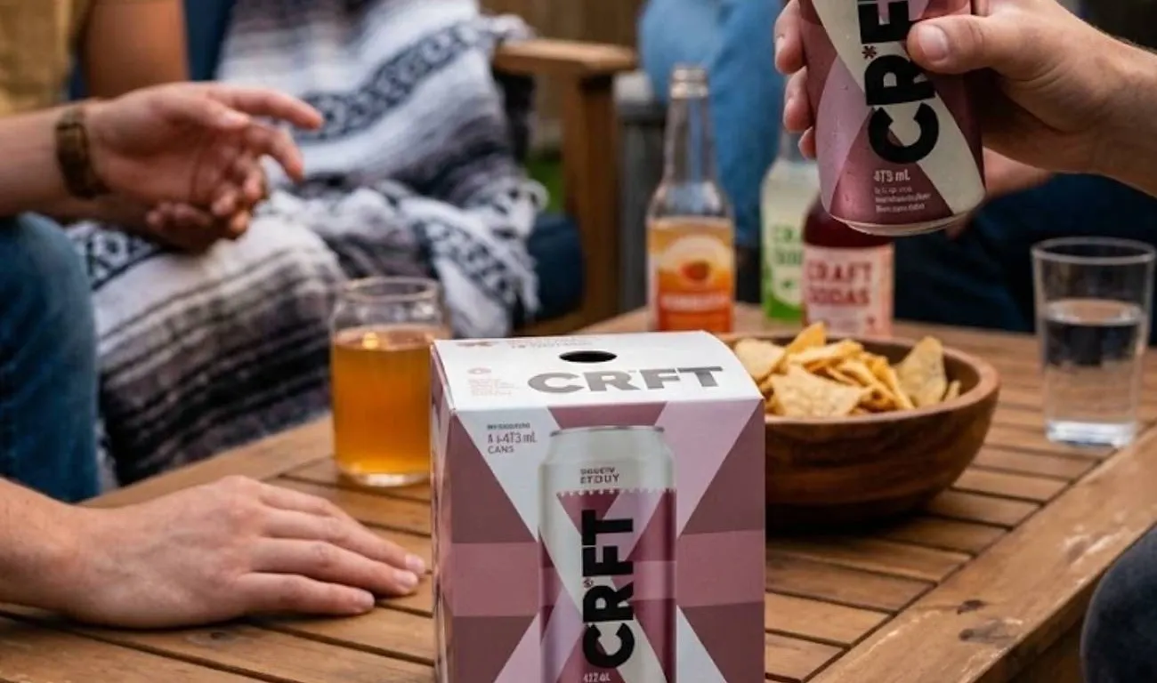CRFT Velvety Stout Non-Alcoholic Beer 4-Pack x 473ml