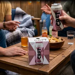 CRFT Velvety Stout Non-Alcoholic Beer 4-Pack x 473ml