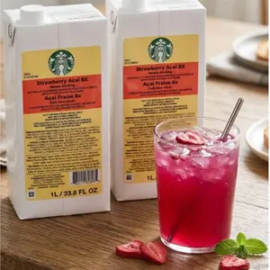 Starbucks Strawberry Acai 8X Beverage Base 1L (2 Pack)