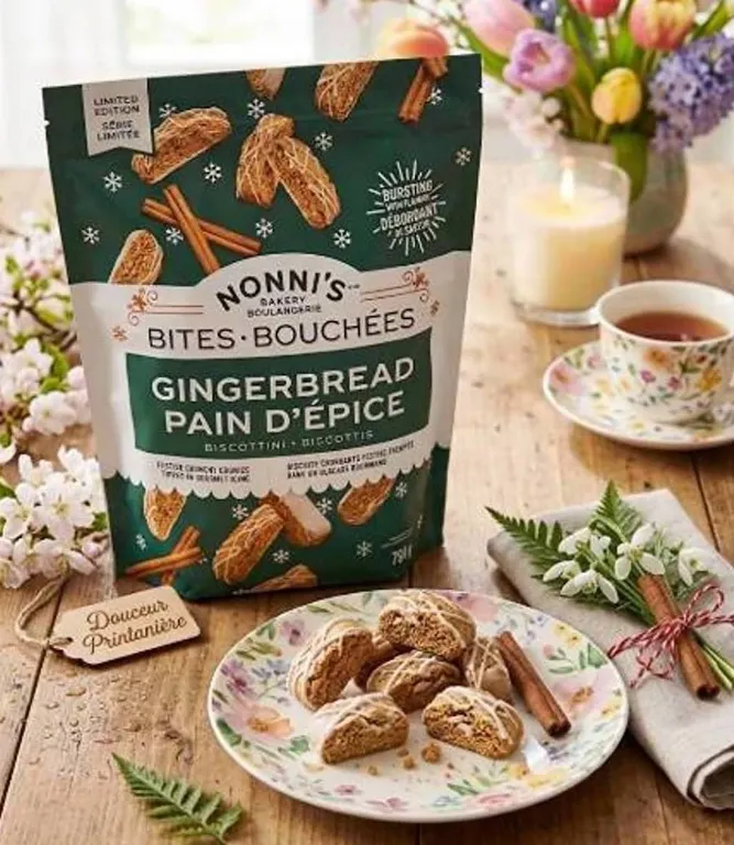 Nonni’s Gingerbread Biscotti Bites 794g Bag