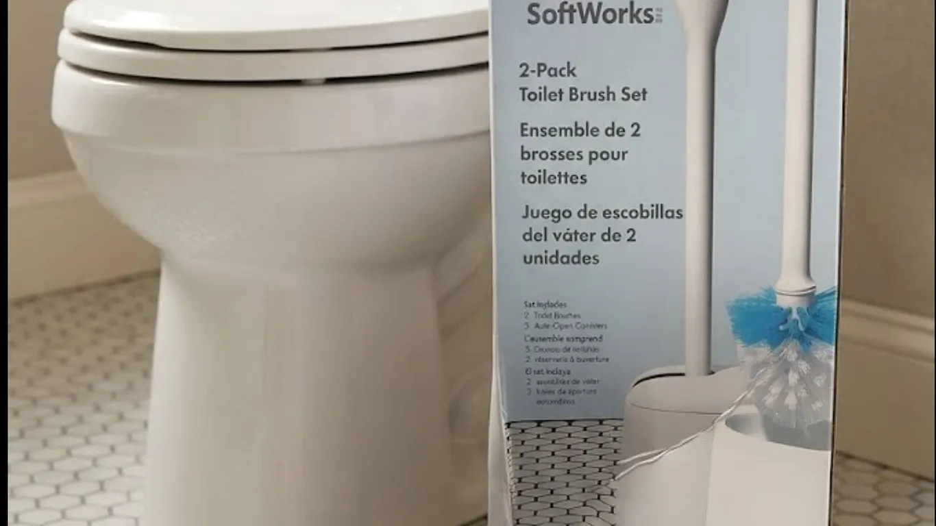 OXO SoftWorks 2-Pack Toilet Brush Set