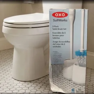 OXO SoftWorks 2-Pack Toilet Brush Set